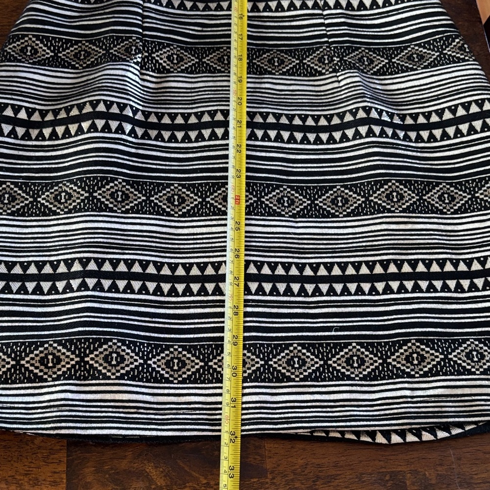 Chic Geometric Patterned Mini Dress - Picture 12 of 12